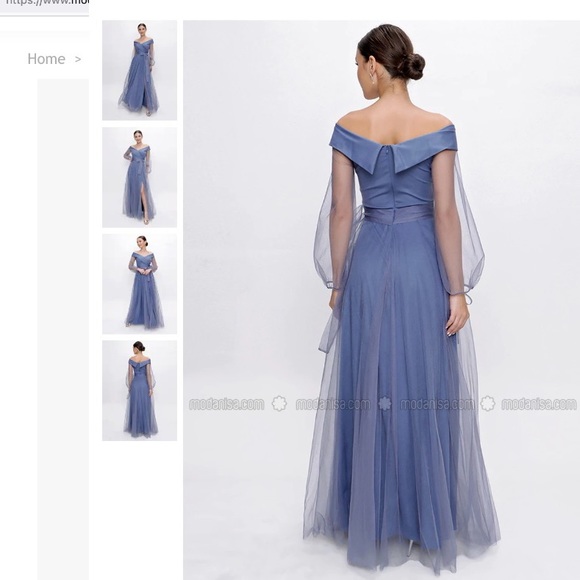 Prom Dress New-Never Used - Picture 5 of 5